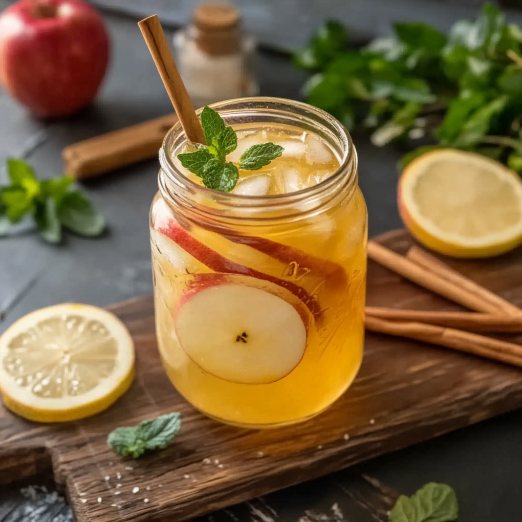 Brazilian Mounjaro Recipe with Apple Cider Vinegar: A Natural Fat-Burning Formula 3 Brazilian Mounjaro recipe with apple cider vinegar in a cozy kitchen