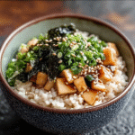 Japanese Mounjaro Recipe: Simple Wellness Meal for Energy and Balance 5 Traditional Japanese Mounjaro recipe served in a rustic kitchen